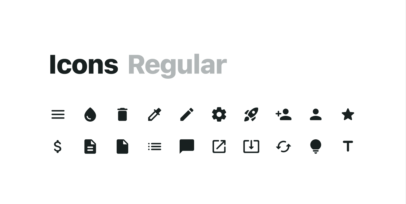 Image showing Figma design system icon assets.